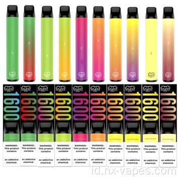 Puff xxl 1600puffs sekali pakai